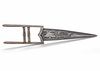 AN INDIAN SILVER PLATED (KATAR) DAGGER, 19TH CENTURY