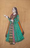 Two large Mughal paintings