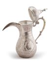 A SILVER COFFEE POT (DALLAH), KUWAIT, CIRCA 1950