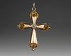 A GOLD CROSS,19TH CENTURY