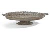 AN INDIAN SILVER FILIGREE TRAY, 19TH CENTURY