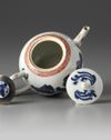 A CHINESE IMARI TEAPOT AND COVER, 18TH CENTURY