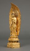 A JAPANESE BODHISATTVA KANNON 観音, BAKUMATSU PERIOD (1853-1867)