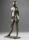 ERIK CLAUS (1936), STANDING FEMALE NUDE, BRONZE SCULPTURE