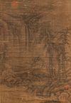 A handscroll mountain landscape (After Li Song, 1190-1230)