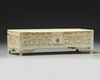 A CANTONESE IVORY CARVED BOX, 19TH CENTURY