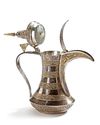 SILVER PLATED COFFEE POT (DALLAH) – OMAN, EARLY 20TH CENTURY