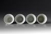 Four Famille Rose Cups