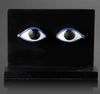 A PAIR OF EGYPTIAN GLASS EYE INLAYS, LATE PERIOD, CIRCA 664-332 B.C.