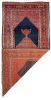 A WOOL BIDJAR RUG, LATE 19TH CENTURY