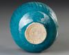 A TURQUOISE-BLUE GLAZED STORAGE JAR, PERSIA, 11TH CENTURY