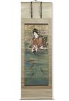 A JAPANESE SCROLL PAINTING