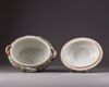 A Cantonese famille rose tureen, cover and stand