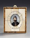 AN OTTOMAN FRAMED PICTURE OF ABDULMECID, 19TH CENTURY