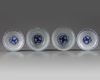 A PAIR OF JAPANESE IMARI NANBAN SHIP BOWLS AND COVERS, 19TH CENTURY