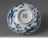 A CHINESE BLUE AND WHITE BOWL, 19TH CENTURY