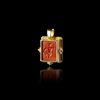 A ROMAN RED JASPER INTAGLIO IN A MODERN GOLD MOUNT, INTAGLIO 1ST-2ND CENTURY AD
