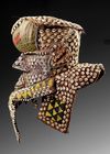 KUBA MASK ( BWOOM) WITH OUTSTANDING BEADWORK