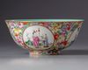 A Chinese famille rose millefleurs bowl