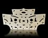 A CREAMY WHITE JADE TRAPEZOID HAT ORNAMENT, CHINA, LIANGZHU CULTURE