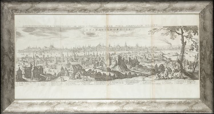 A PANORAMIC VIEW OF CONSTANTINOPLE