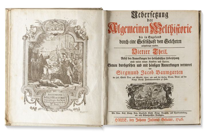 ALLGEMEINE WELT-HISTORIE (1746)
