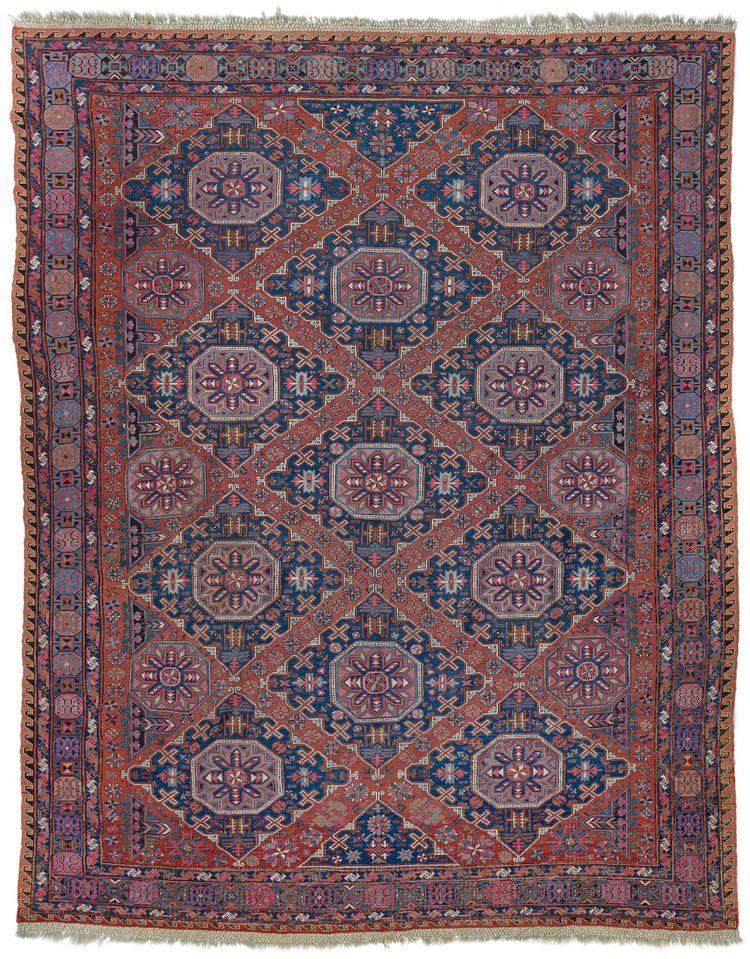 A CAUCASIAN SUMAK CARPET, CA.1900