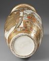 A JAPANESE SATSUMA VASE, MEIJI PERIOD (1868-1912)