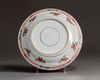 A famille verte porcelain dish