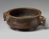 A CHINESE BRONZE CENSER, QING DYNASTY (1644-1911)