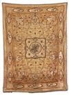 AN EMBROIDERED HANGING PANEL
