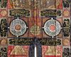 AN OTTOMAN METAL-THREAD CURTAIN OF THE HOLY KAABA DOOR (BURQA), EGYPT OR TURKEY