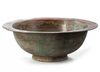 A MONUMENTAL KHORASAN BRONZE SERVING BOWL, SIGNED BY 'ABU BAKR MUHAMMAD IBN HASAN AL-HERATI,  PERSIA, 13TH CENTURY