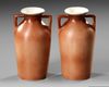A PAIR OF PORCELAIN VASES, FRANCE, EARLY 20TH CENTURY