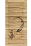 A JAPANESE HANGING SCROLL,19TH CENTURY