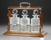 AN ENGLISH LIQUOR SET, 19TH CENTURY