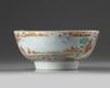 A Chinese Export famille rose European-subject bowl