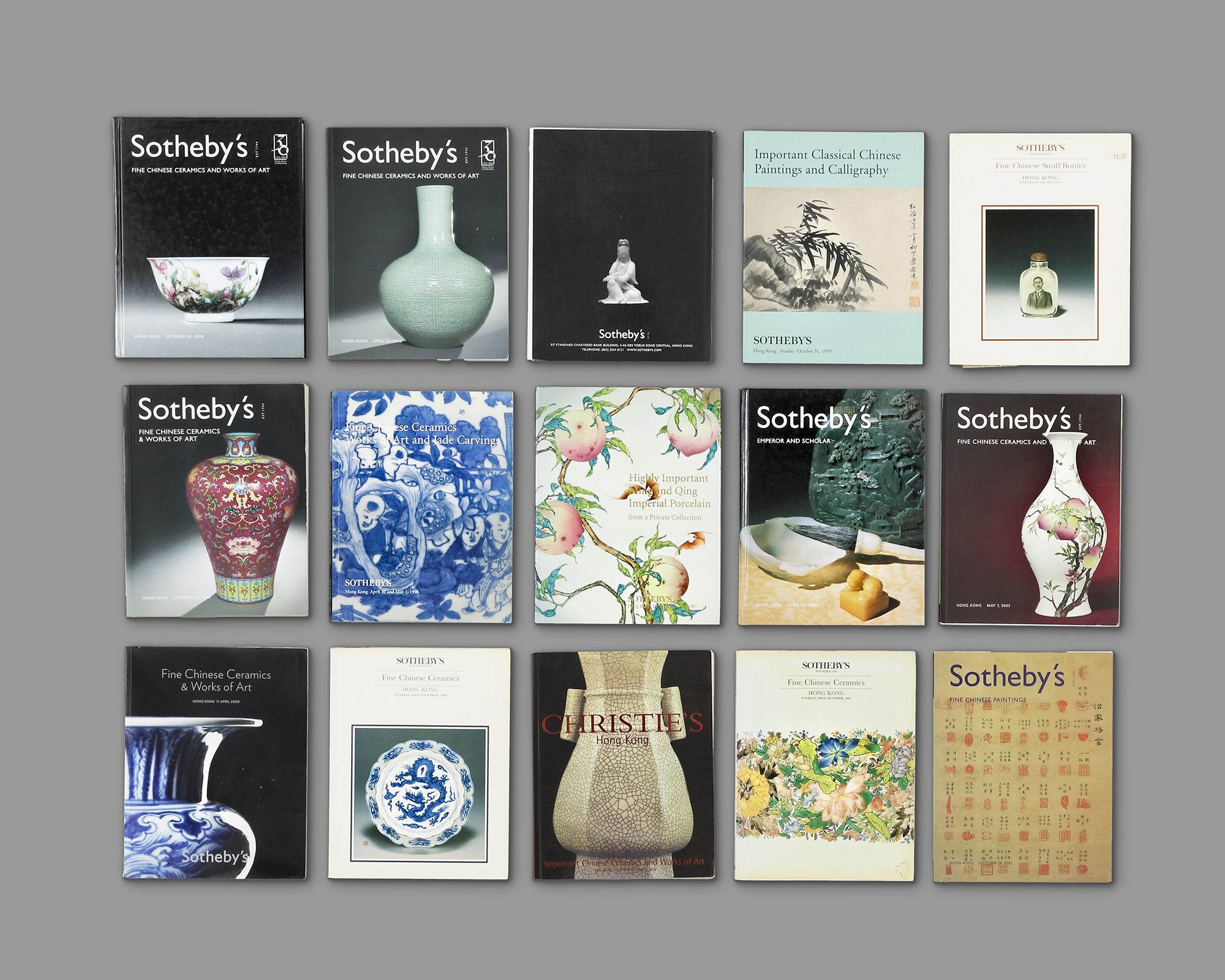 A COLLECTION OF FIFTEEN AUCTION CATALOGUES FROM SOTHEBY'S ON