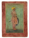 PORTRAIT OF MAHARANA AMAR SINGH OF MEWAR MUGHAL, AMBER, RAJASTHAN, CIRCA 17TH CENTURY