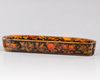 A QAJAR LACQUER PAPER MACHE PEN CASE