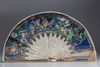 A Chinese Cantonese ivory 'Hundred Faces' fan