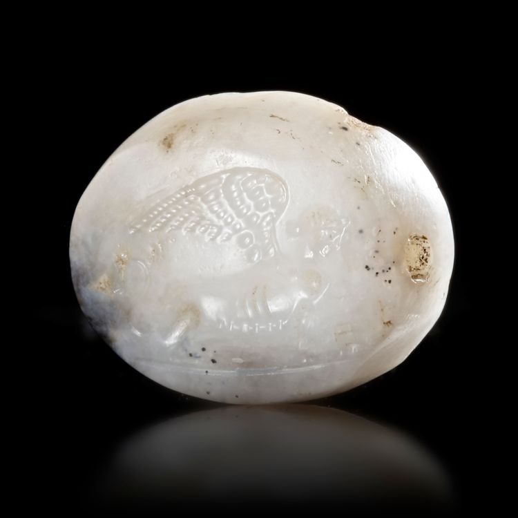 A GREEK SCARABOID WITH A SPHINX, 3RD-4TH CENTURY BC