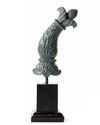 A MUGHAL JADE DAGGER HILT, 20TH CENTURY
