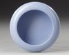 A FINE 'CLAIR-DE-LUNE' GLAZED BRUSH WASHER, KANGXI MARK AND PERIOD