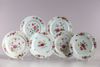 Six Chinese famille rose dishes