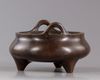A Chinese bronze censer