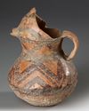 A CHINESE PAINTED POTTERY JAR, NEOLITHIC PERIOD, BANSHAN CULTURE, GANSU PROVINCE, 3RD MILLENNIUM BC OR LATER