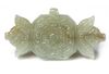 A MUGHAL JADE AND GEM SET PENDANT, INDIA, 19TH CENTURY