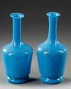 A PAIR OF OPALINE CARAFES, FRANCE, LATE 19TH CENTURY