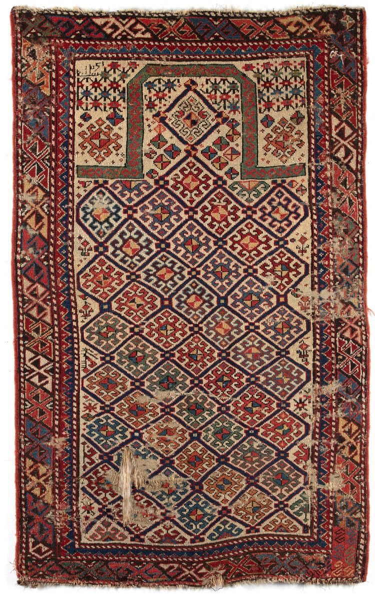 A PRAGER MOUNTAINOUS SHIRVAN RUG, AZERBAIJAN, LATE 19TH CENTURY